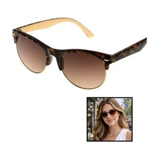 Foster Grant|Tortoise Shell Sunglasses with Gradient Lenses -Gold Coast 1 |c1